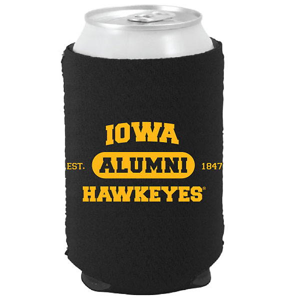 Iowa Hawkeyes Alumni Can Coozie