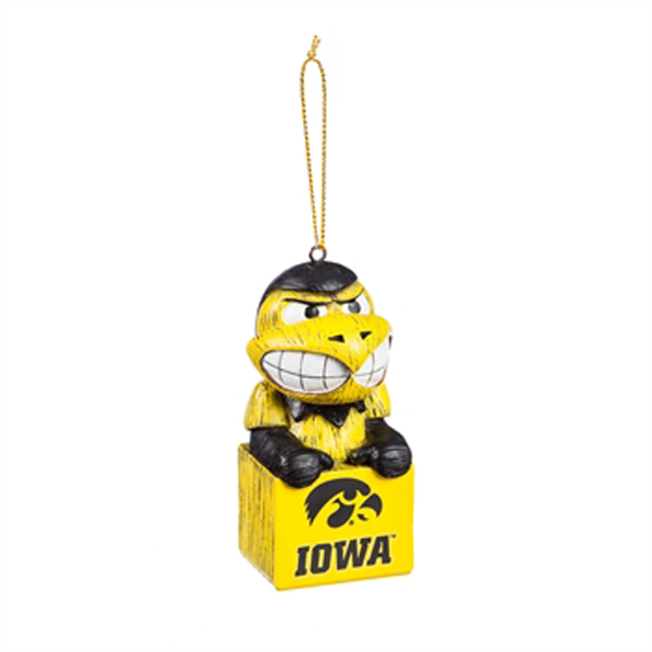 Iowa Hawkeyes Mascot Ornament