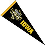 Iowa Hawkeyes Crossover Pennant