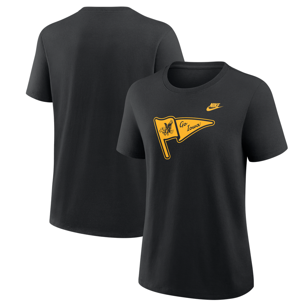 Nike Iowa Vintage "Go Iowa" Pennant Women's T-Shirt