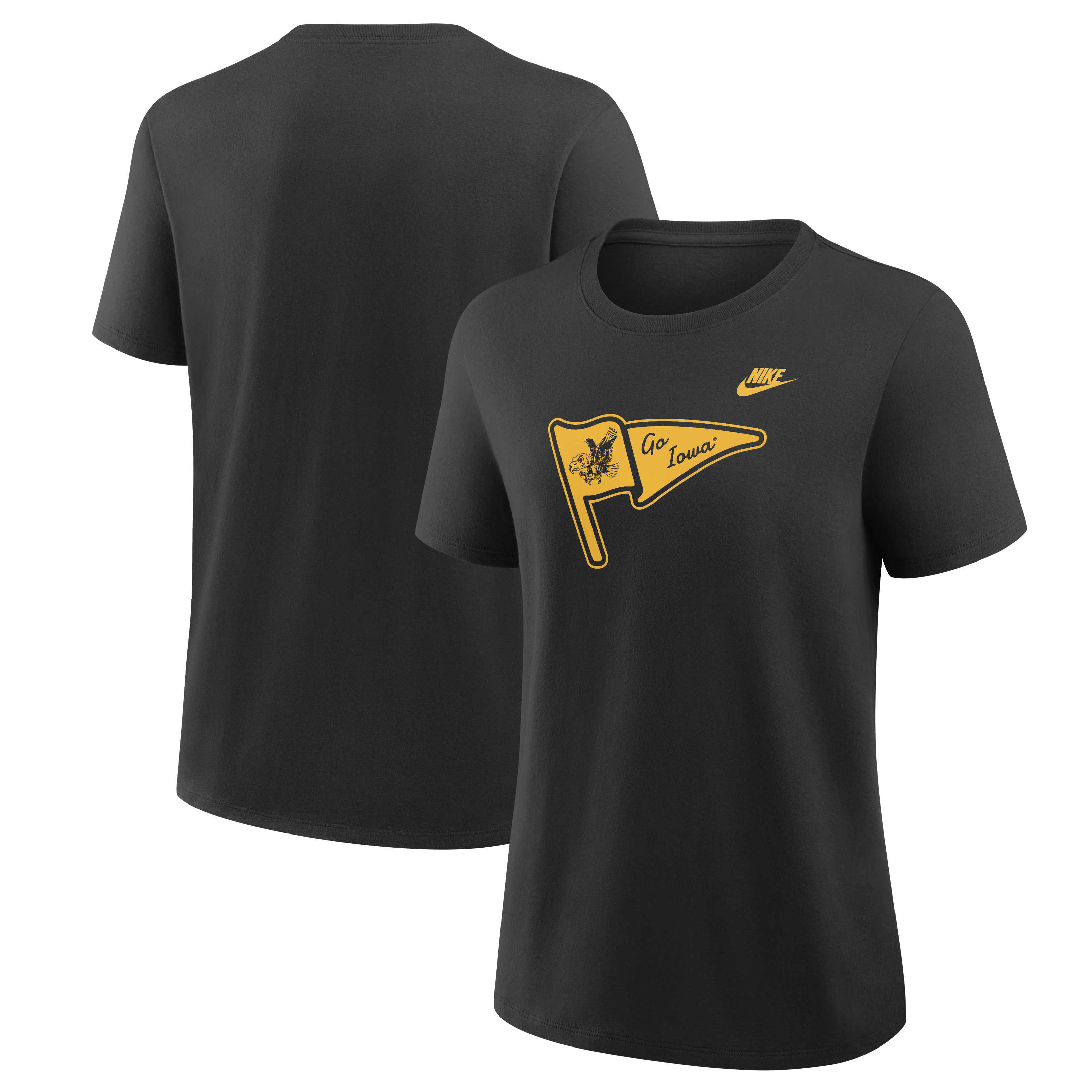 Nike Iowa Vintage "Go Iowa" Pennant Women's T-Shirt