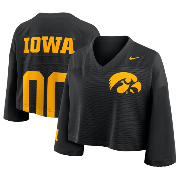 Iowa Hawkeyes Women's Crop Jersey