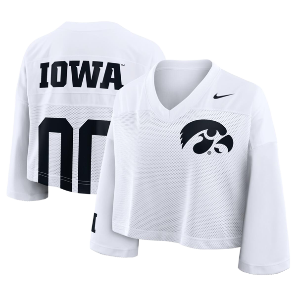 Iowa Hawkeyes Women's Crop Jersey