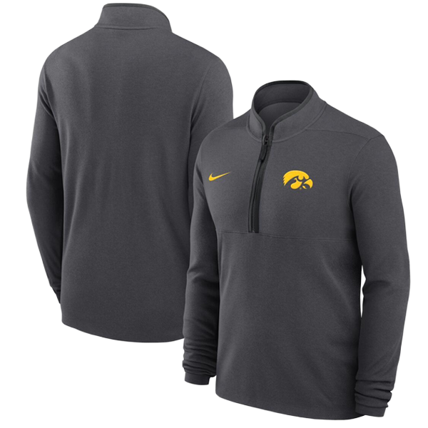 Iowa Hawkeyes Nike Dri-FIT Victory Half Zip