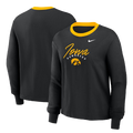 Iowa Hawkeyes Women's Nike Long Sleeve Boxy Tee