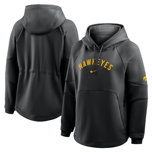 IOWA HAWKEYES WOMEN'S PRIMA PULLOVER HOOD