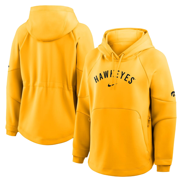 IOWA HAWKEYES WOMEN'S PRIMA PULLOVER HOOD