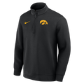 Nike Iowa Hawkeyes Coaches Dri-FIT Half-Zip Pullover
