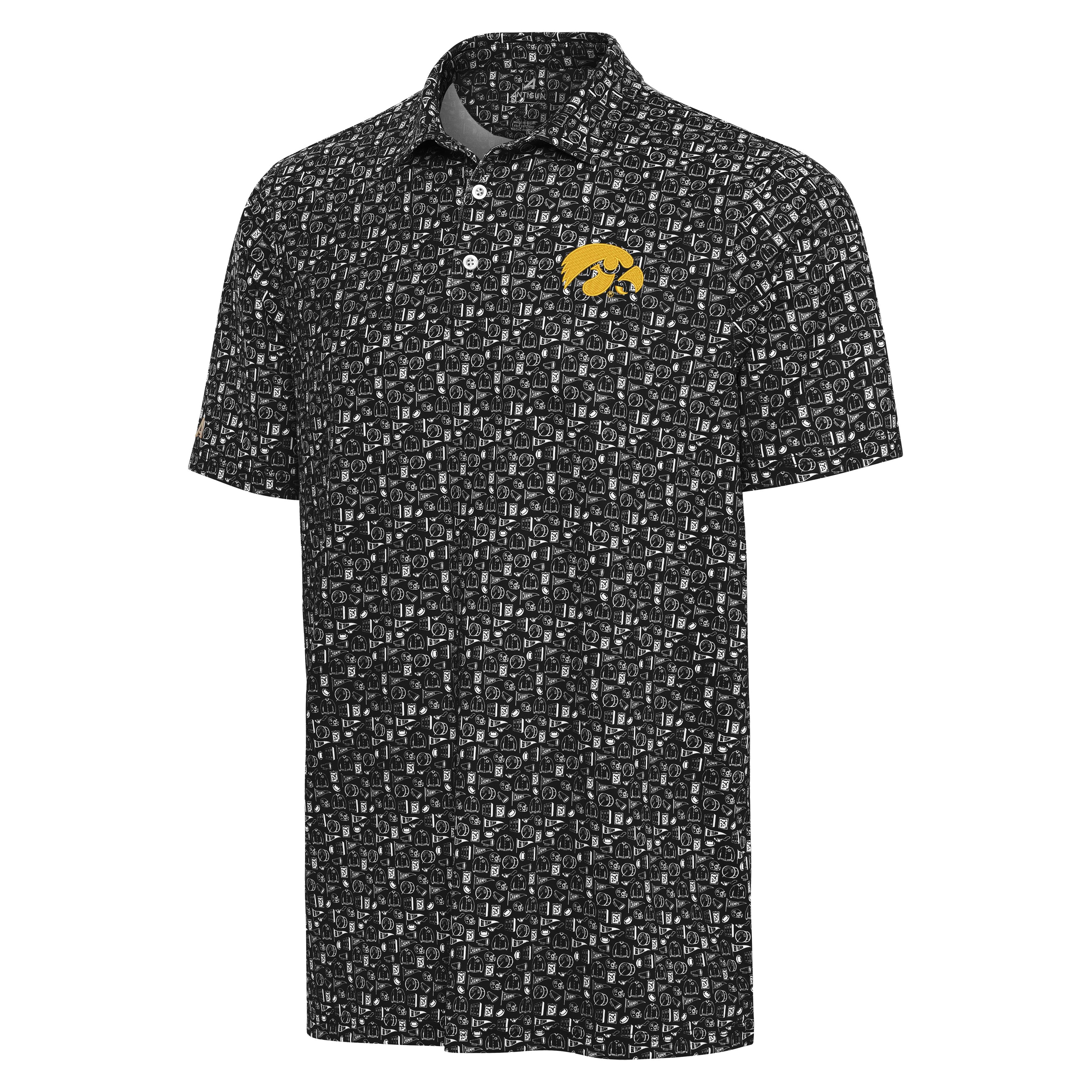 University of Iowa Hawkeyes Football Spirit Polo