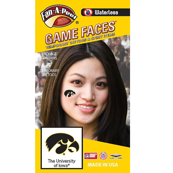 Iowa Hawkeyes Tigerhawk Tattoo