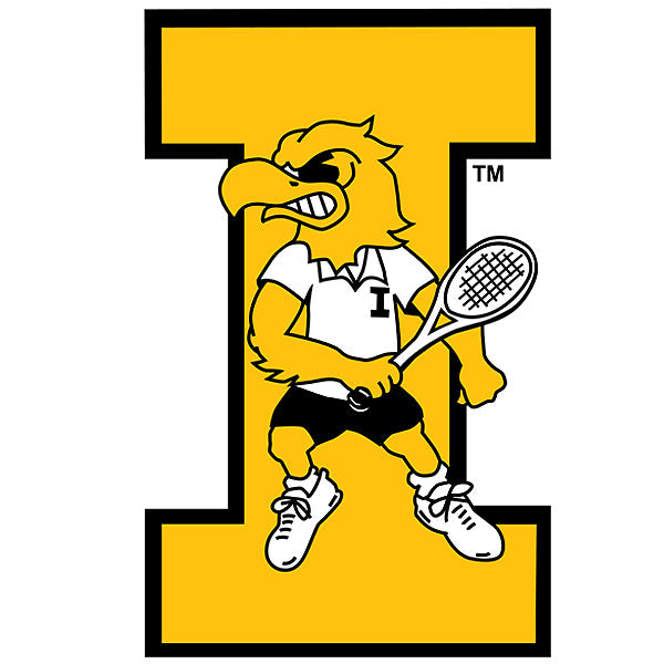 IOWA VINTAGE TENNIS 6" DECAL