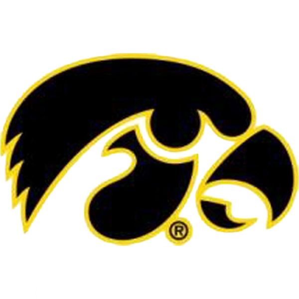 IOWA HAWKEYES MULTI TIGERHAWK 6X4 DECAL