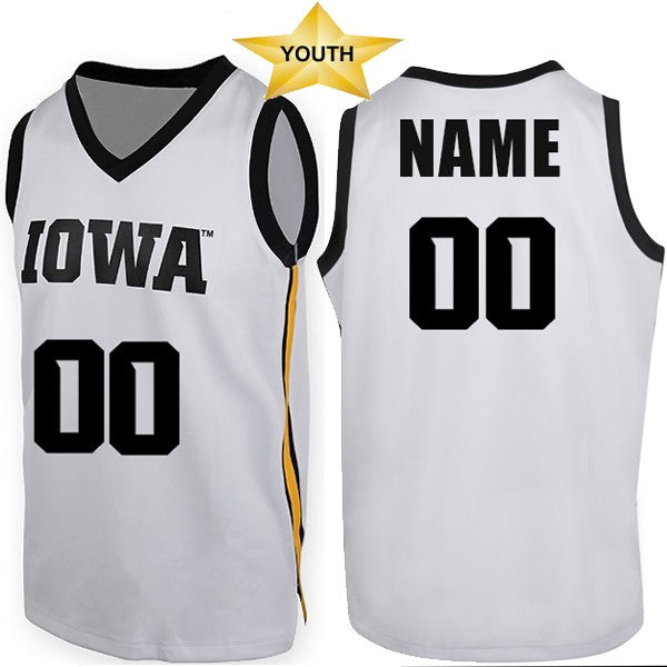 Iowa Hawkeyes Youth Basketball Player Jersey