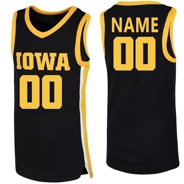 Iowa Hawkeyes Basketball Player Jersey