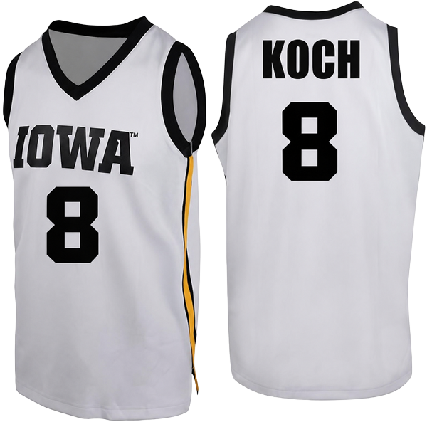 Iowa Hawkeyes Basketball Player Jersey
