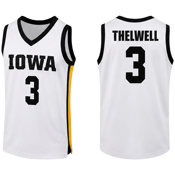 Iowa Hawkeyes Youth Basketball Player Jersey