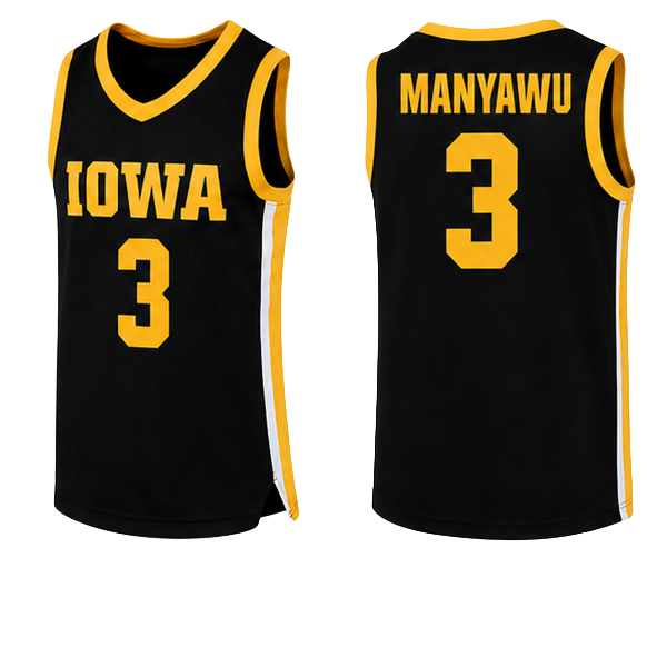 Iowa Hawkeyes Youth Basketball Player Jersey