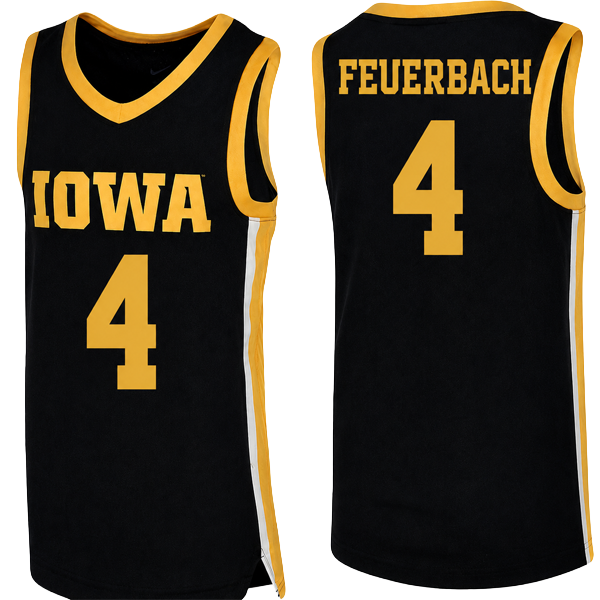 Iowa Hawkeyes Youth Basketball Player Jersey