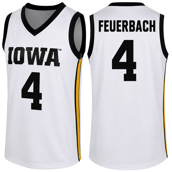 Iowa Hawkeyes Basketball Player Jersey
