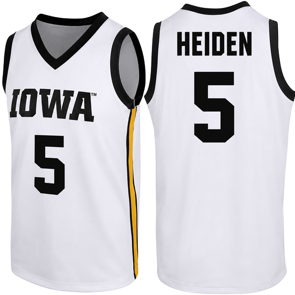 Iowa Hawkeyes Youth Basketball Player Jersey
