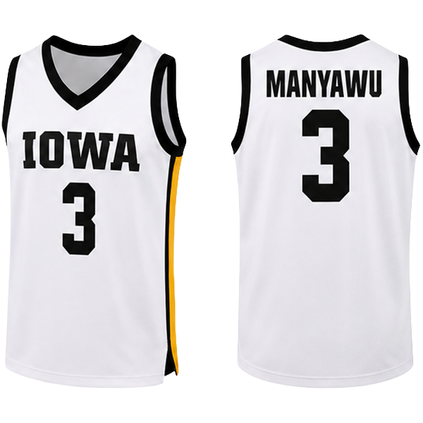 Iowa Hawkeyes Youth Basketball Player Jersey
