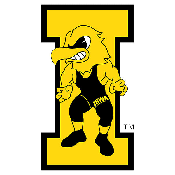 IOWA VINTAGE WRESTLING HERKY DECAL