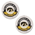 IOWA CAR COASTER 2 PACK CIRCLE
