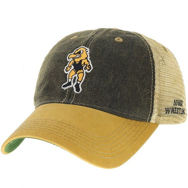 Iowa Hawkeyes Wrestling Herky Trucker Hat