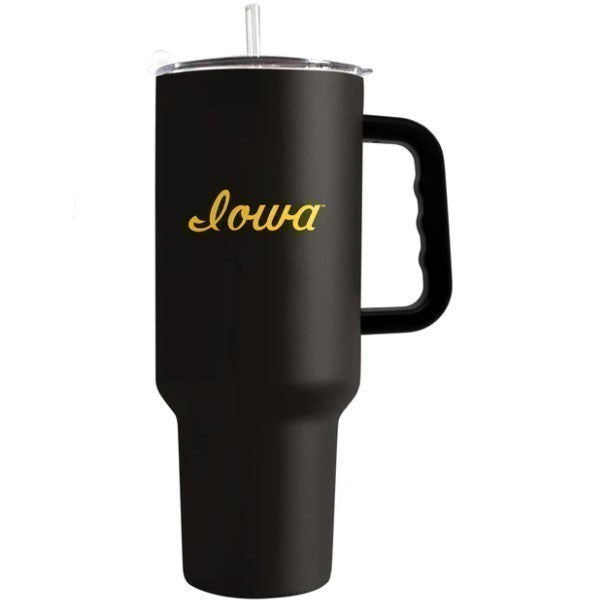 IOWA 40OZ FLIP PC TUMBLER VINT