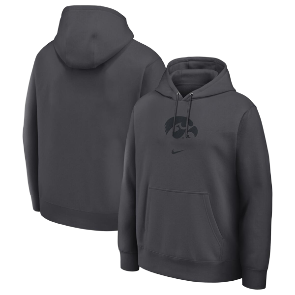 Iowa Hawkeyes Nike Washed Club Fleece