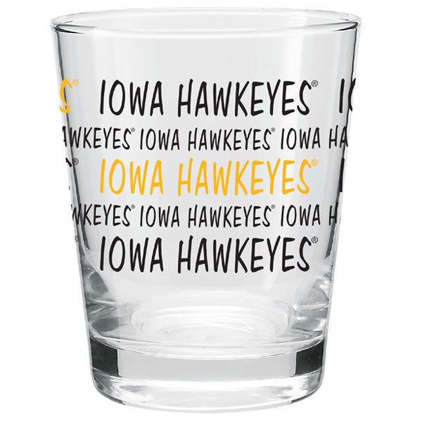 Iowa Hawkeyes All Over Shot Glass