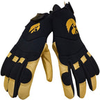 Iowa Hawkeyes Deerskin Suede Sport Gloves