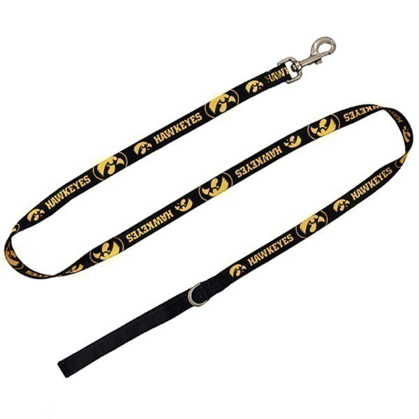 Iowa Hawkeyes Pet 1" Leash