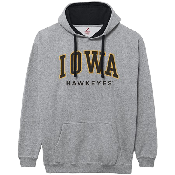 Iowa Hawkeye Colorblock Hoodie