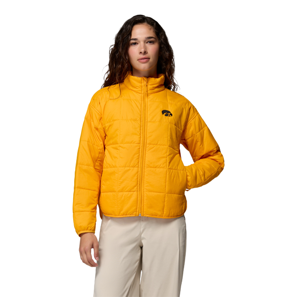 IOWA HAWKEYES SIENNA HILL WOMENS QUILTED JACKET