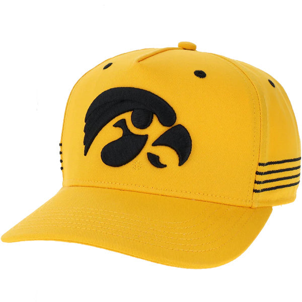 IOWA HAWKEYES CHAINSTITCH ADJUSTABLE TRUCKER HAT
