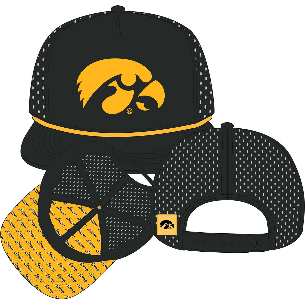 Iowa Hawkeyes Country Clubber Hat