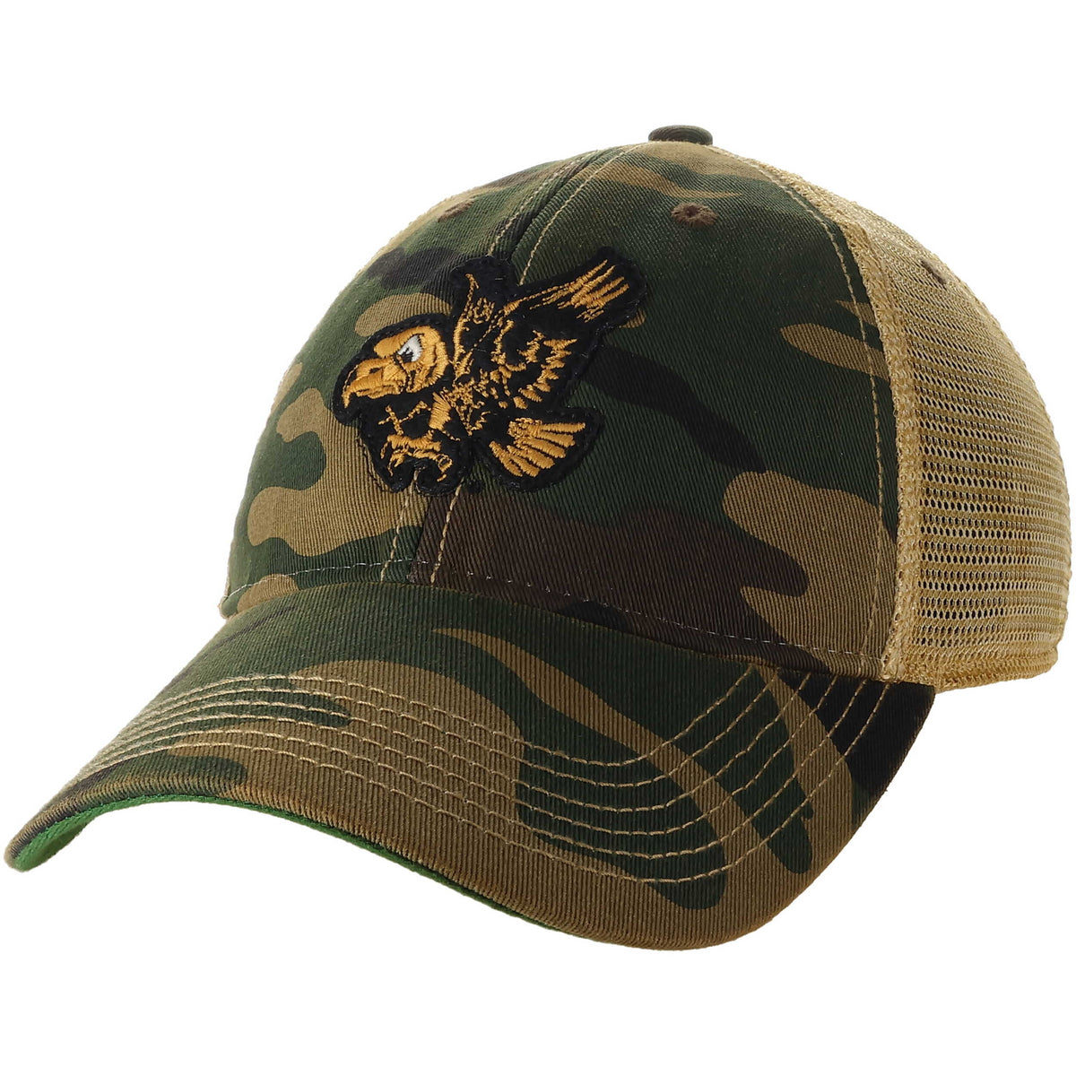 Iowa Hawkeyes Camo Trucker Hat