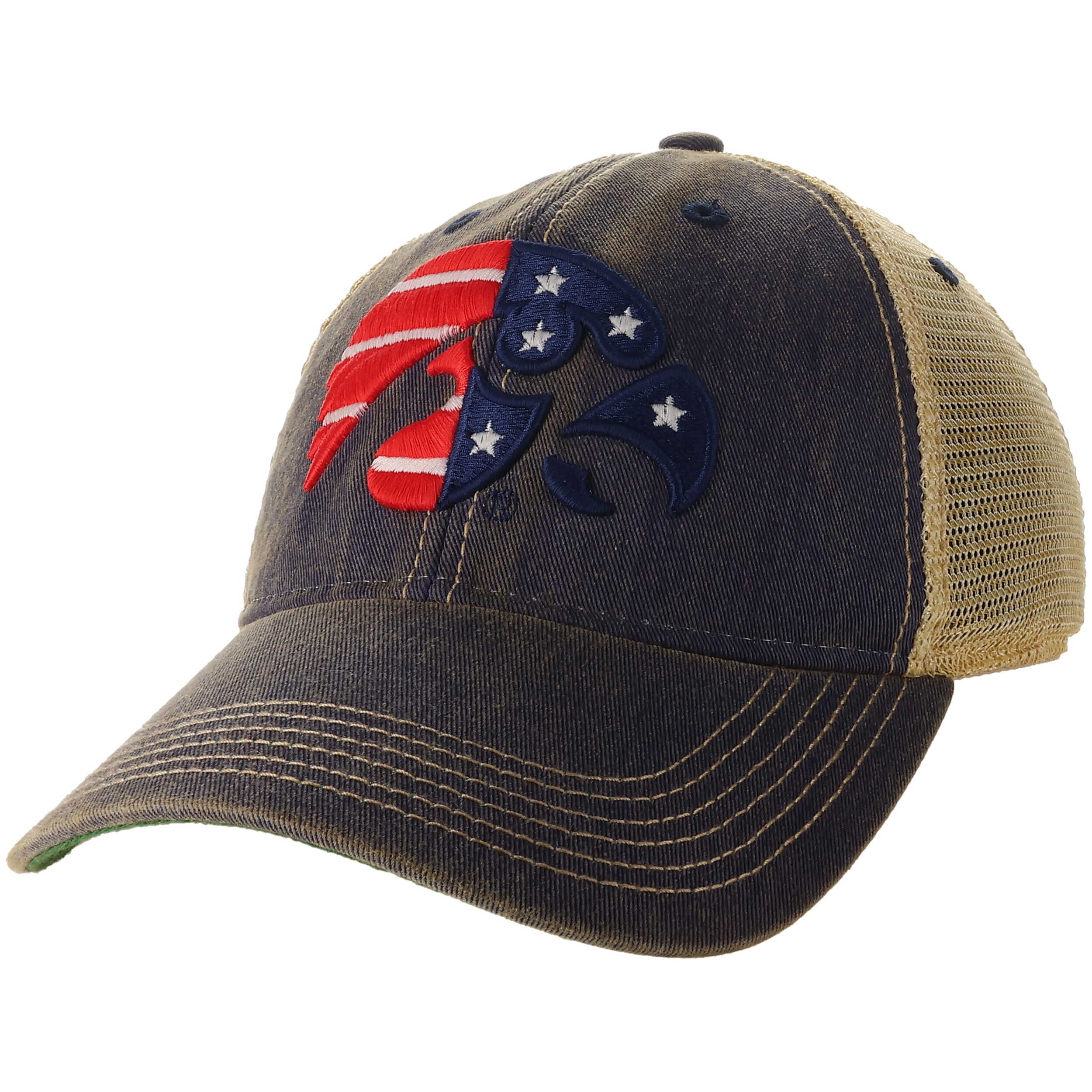 TRUCKER OFA W/PATRIOTIC TIGERHAWK