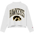 Iowa Hawkeyes Cropped Crew Sweatshirt