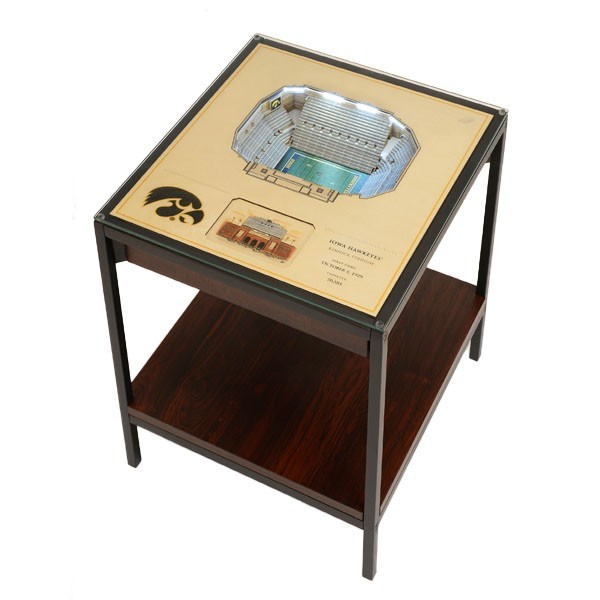 Iowa Hawkeyes Kinnick LED Table