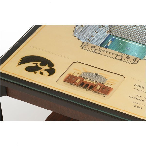 Iowa Hawkeyes Kinnick LED Table