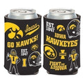 Iowa Hawkeyes Scatter Print Can Cooler