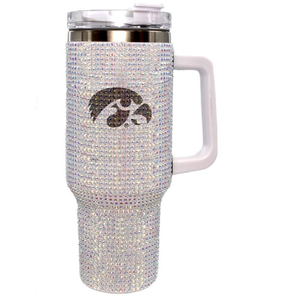 Iowa Hawkeyes 40oz Bling Tumbler