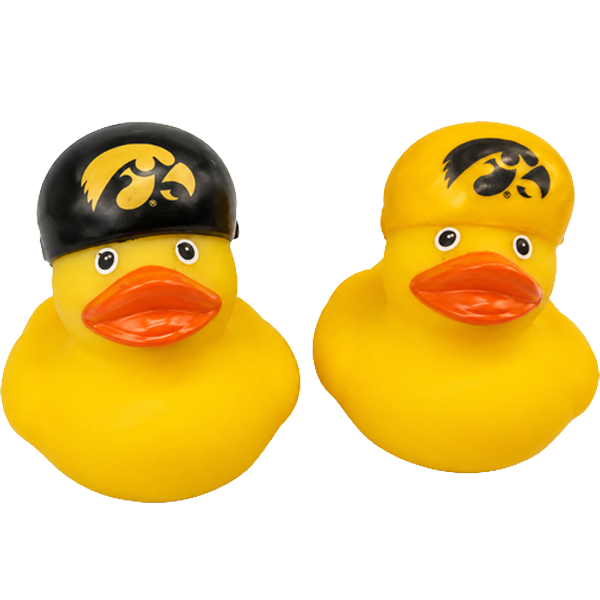 Iowa Hawkeyes Rubber Duck Set (2-Pack)