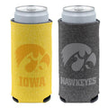 Iowa Hawkeyes 12oz Slim Can Cooler