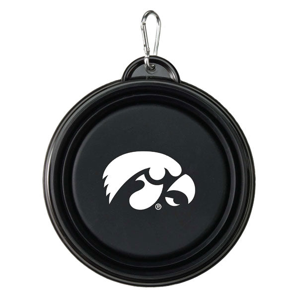 Iowa Hawkeyes Silicone Pet Bowl