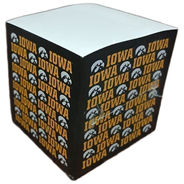 Iowa Hawkeyes Note Cube