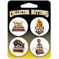 Iowa Hawkeyes 4 Pack Trophy Buttons