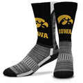 Iowa Hawkeyes Black Base Socks